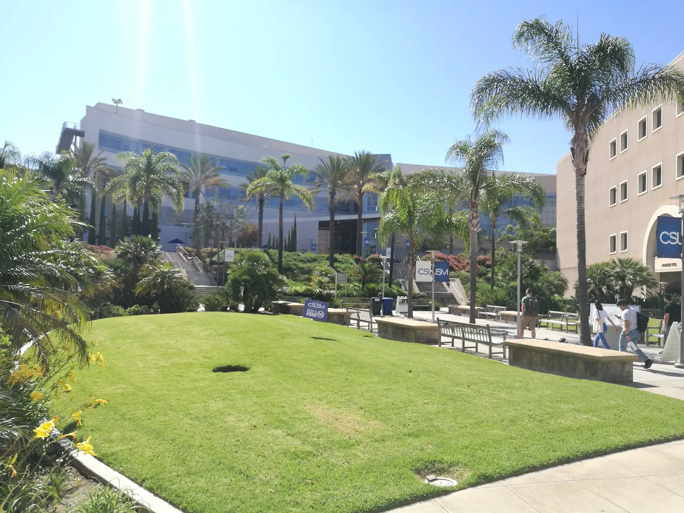 CSUSM is located in San Marcos, North San Diego County.